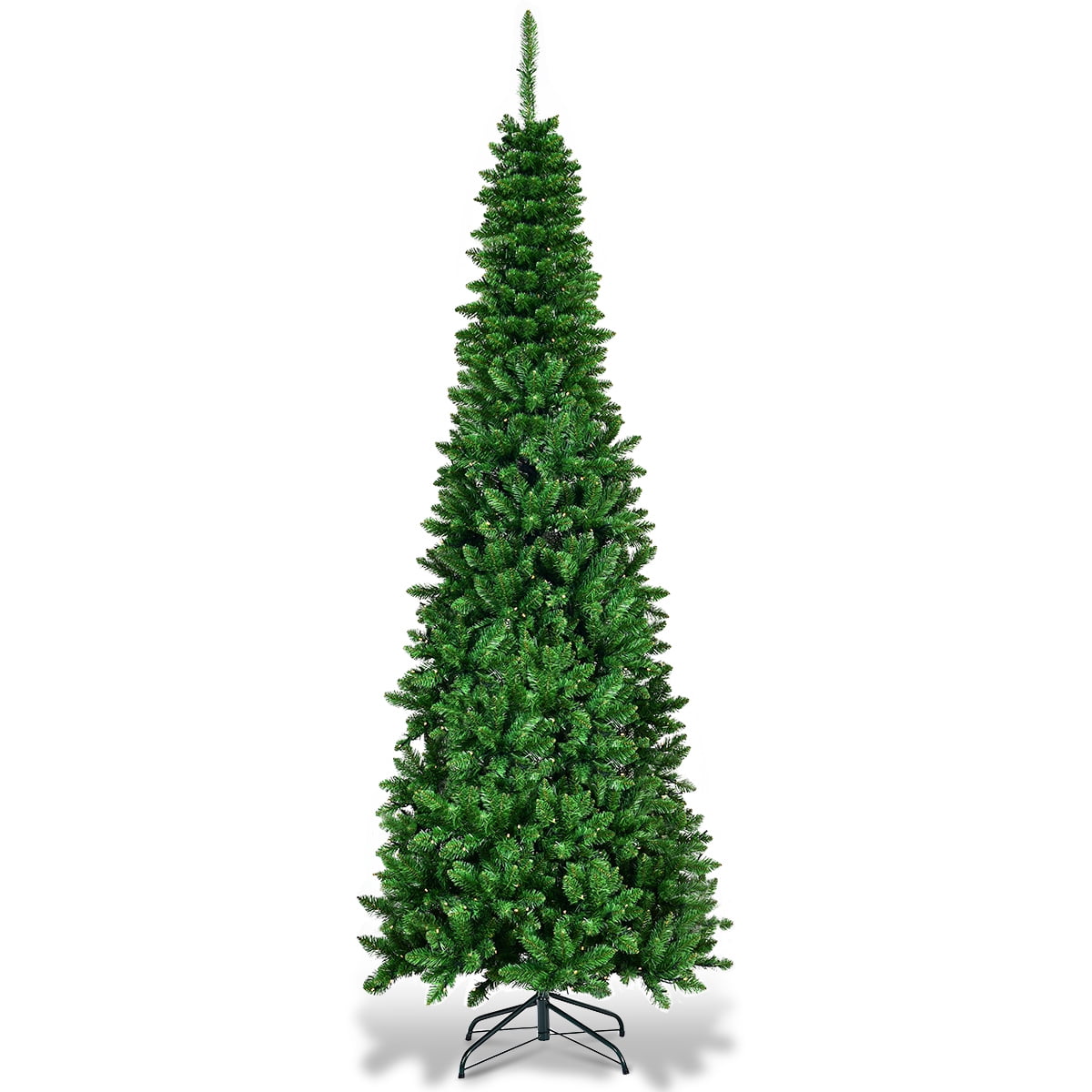 🎀Pre-Lit Hinged Pencil Christmas Tree