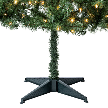 🎀Pre-Lit Madison Pine White Artificial Christmas Tree with Color-Changing LED Lights