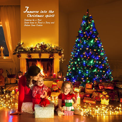 🎀Costway Pre-Lit Artificial Christmas Tree